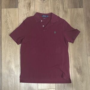 Polo by Ralph Lauren Men's Maroon Polo